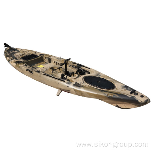 2021Sell Like Hot Cakes 13ft Kayak 1 Paddler Sit On Top Foot Drive Kayak With Pedals For One Person